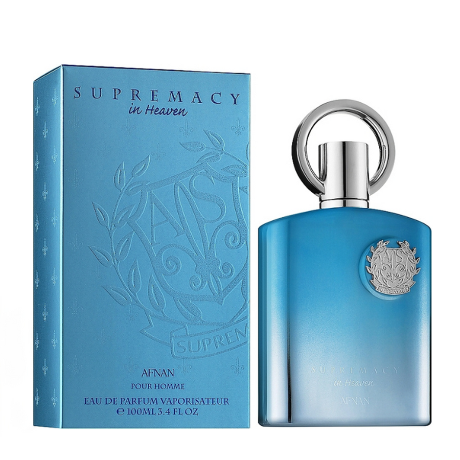 Afnan Supremacy in Heaven bottle and box