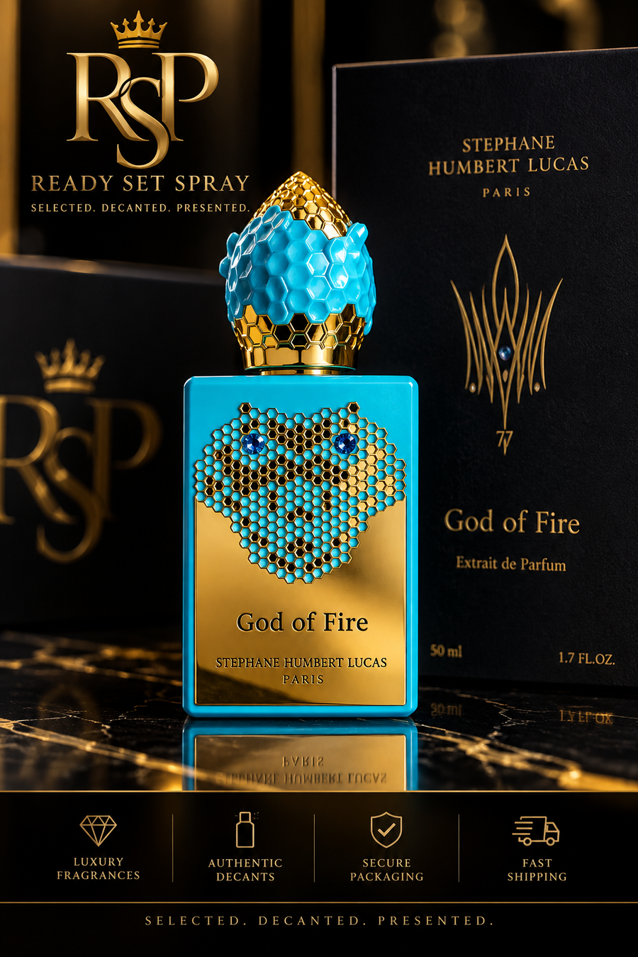 Stephane Humbert Lucas God of Fire - Ready Set Spray