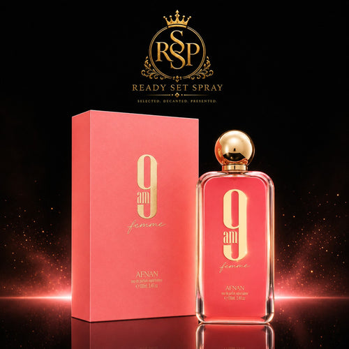 Afnan 9AM Femme fragrance — Ready Set Spray