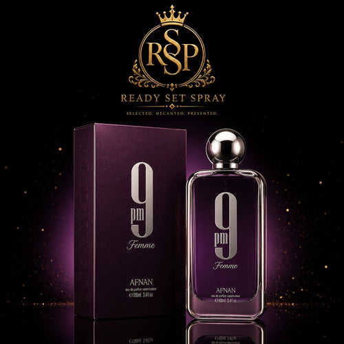 Afnan 9PM Femme fragrance — Ready Set Spray