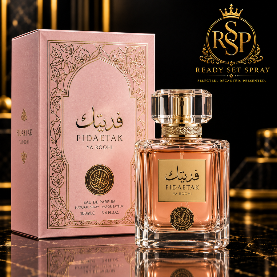 Fidaetak Ya Roohi fragrance decant - Ready Set Spray
