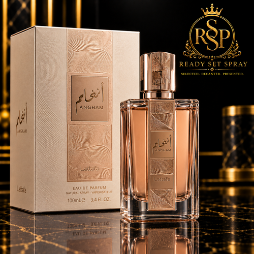 Lattafa Angham Eau de Parfum fragrance decant - Ready Set Spray