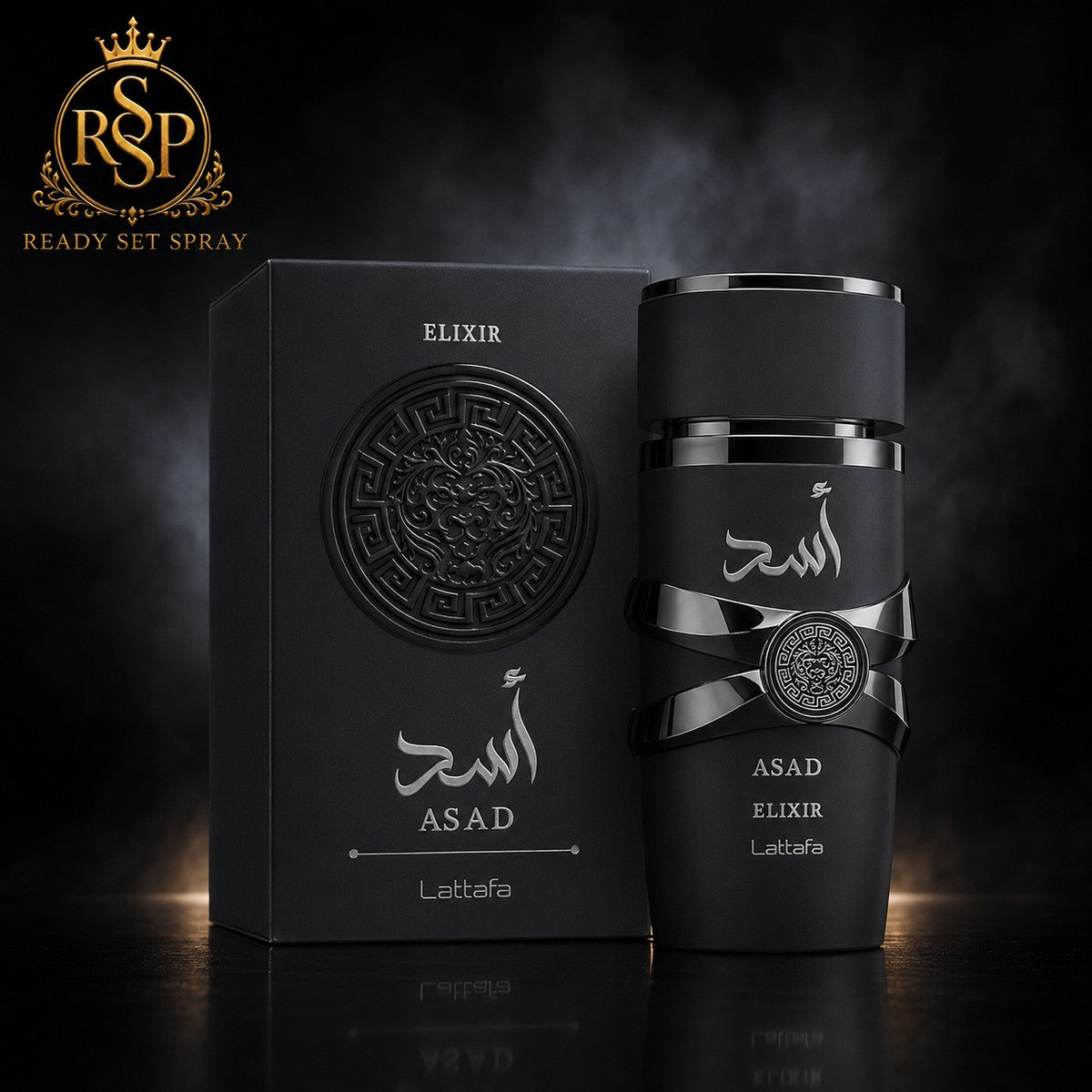 Lattafa Asad Elixir fragrance — Ready Set Spray