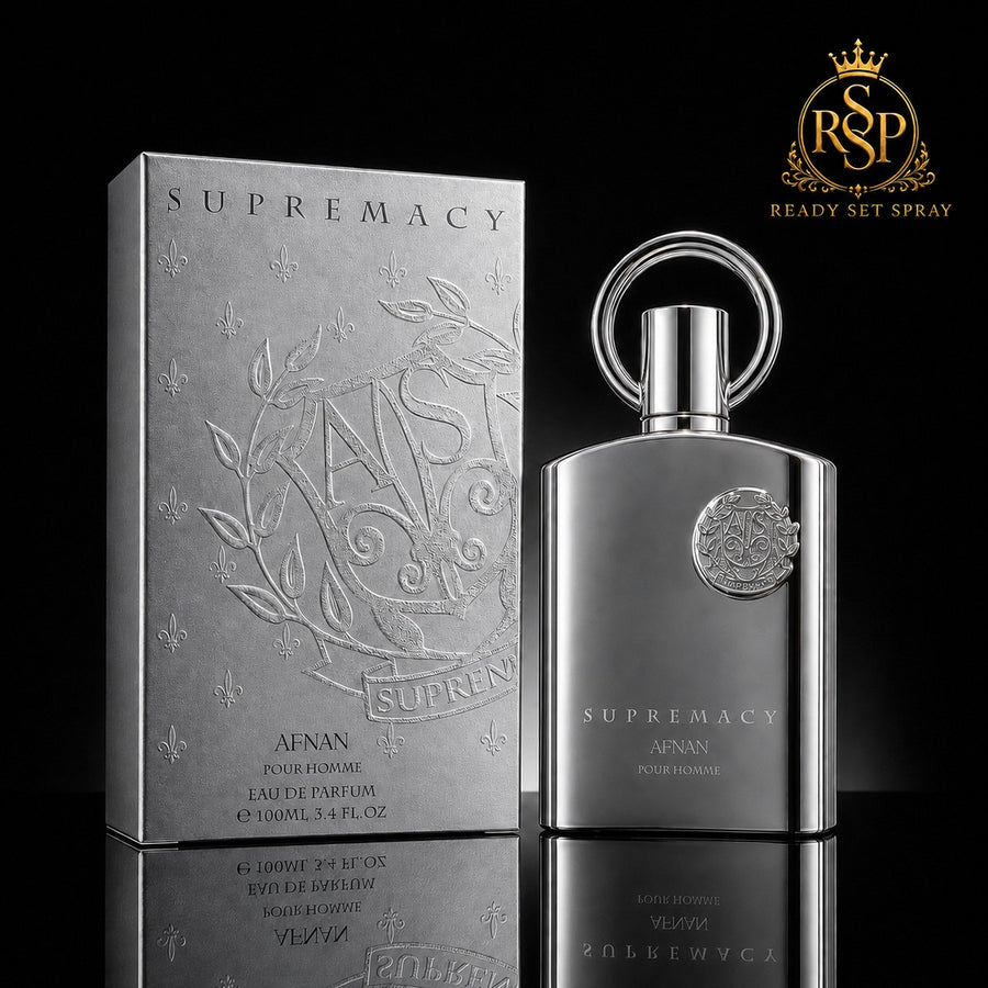 Afnan Supremacy Silver fragrance — Ready Set Spray